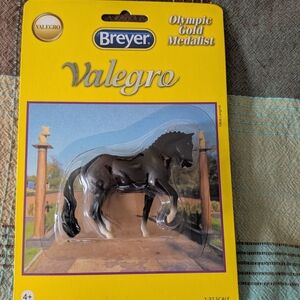 Breyer Valegro Black and White Model Horse